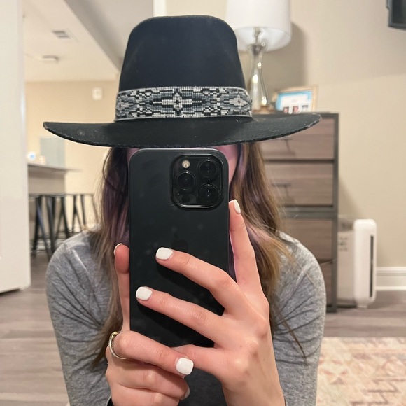 Anthropologie black hat - Picture 4 of 4
